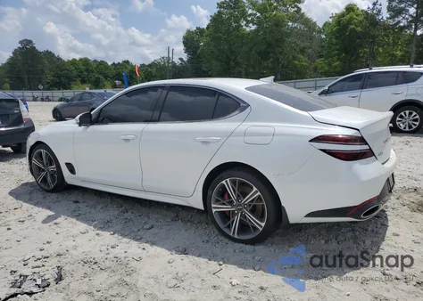 2025 Genesis G70 Sport Advanced из США, поврежденный, VIN KMTG54SE9SU151285